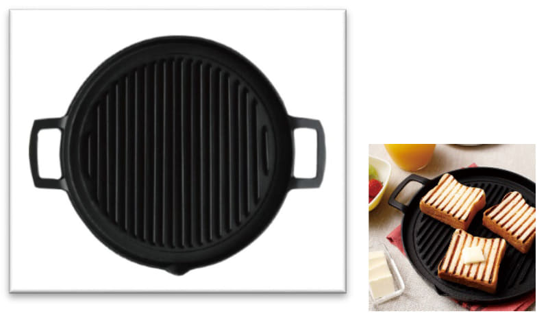 グリルパン丸25