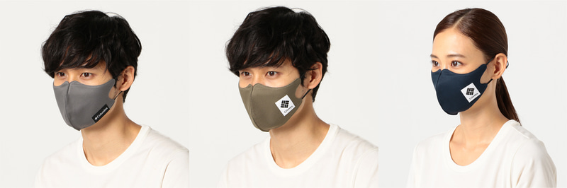 コロンビアは暑さや蒸れを解消する軽量メッシュマスク「TURKEY CREST OFZ FACE COVER」を発売した