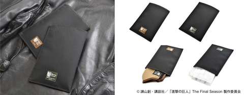 オンキヨー、「進撃の巨人」のマスクカバー・マスクポーチを発売