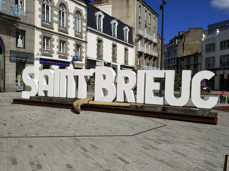 海辺の町サン＝ブリューへ行ってきました