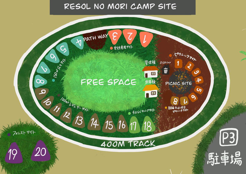 RESOL NO MORI CAMP SITE