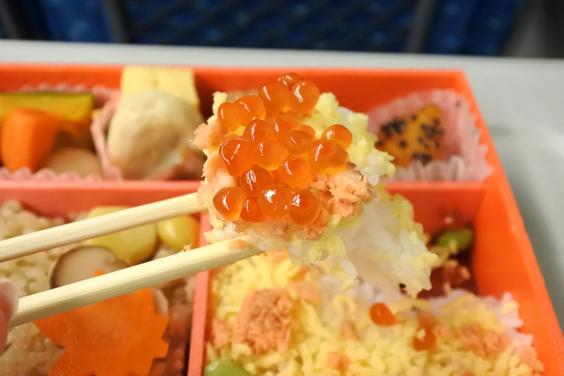 こぼれるほどのイクラを乗せて！