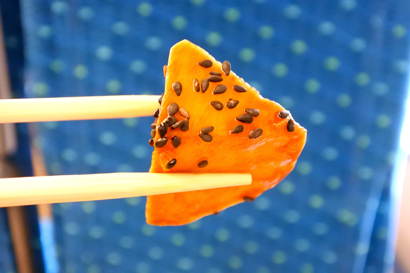 デザートは大学芋。まさに秋の味覚であるお芋で大満足に！