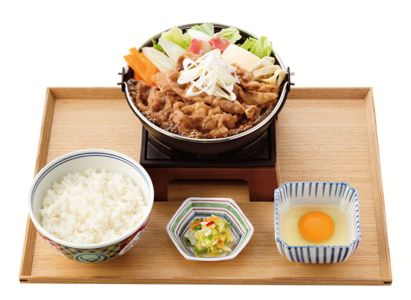 黒毛和牛すき鍋膳