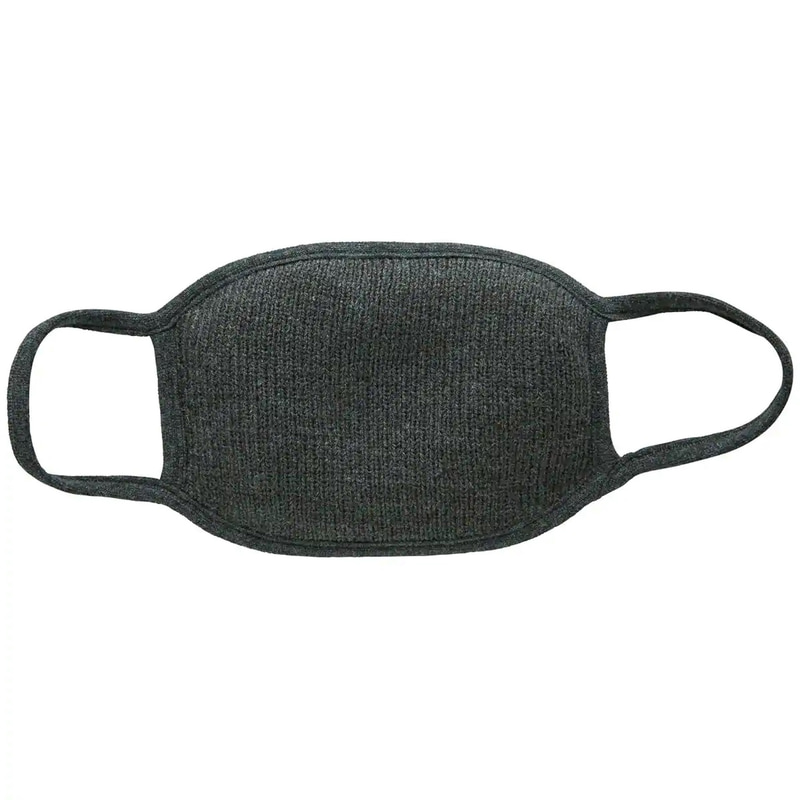 セシール「HOT HOT マスク」（スモークグレー）