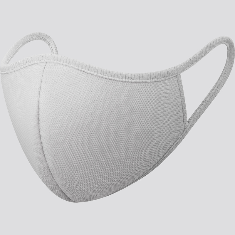 ユニクロ「エアリズムマスク」の「グレー」