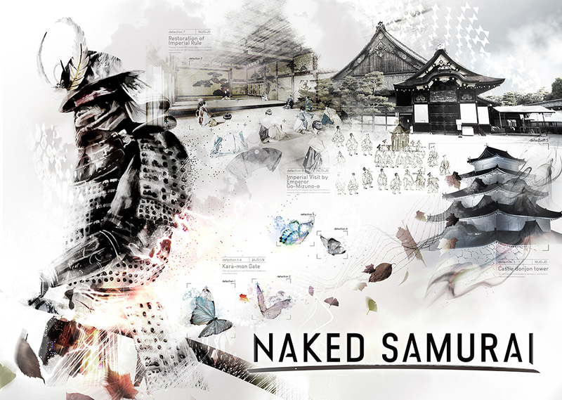 ネイキッドは侍視点で建造物の歴史を学ぶ「NAKED SAMURAI」を二条城まつり2020で発表する