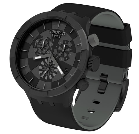 Swatch、47mmケースのクロノグラフ「BIG BOLD CHRONO」 - トラベル Watch