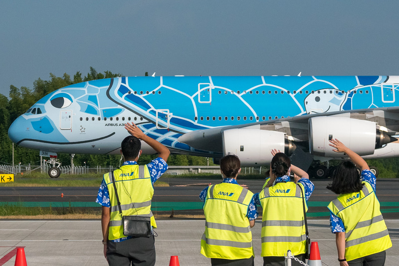 ANAはA380チャーターフライトの第3弾を11月15日に実施する