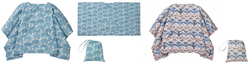 フィンレイソン ダウンポンチョ