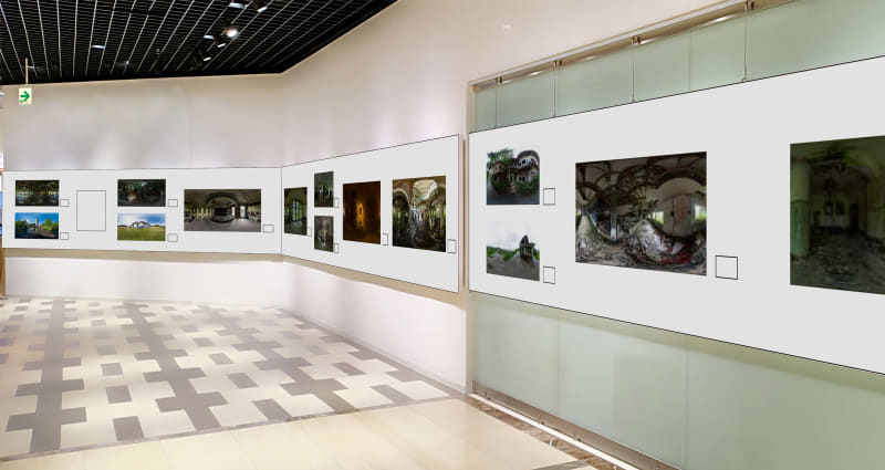 超高解像度VR写真の細部を大判プリントでじっくり見られる