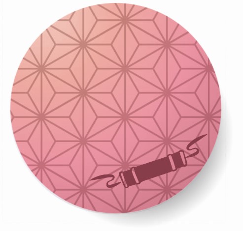 「有田焼豆皿」竈門禰豆子