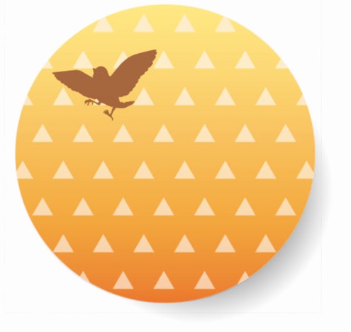 「有田焼豆皿」我妻善逸