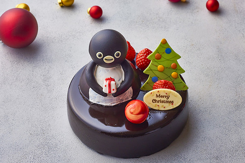 Suicaのペンギン クリスマスケーキ（直径15cm。5800円/早割価格5220円）