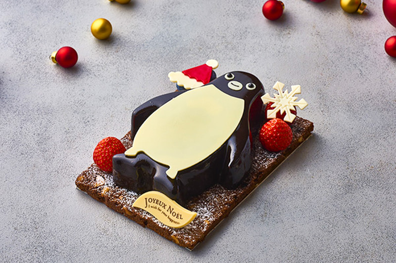 Suicaのペンギン ルビーチョコレートケーキ（縦16×横10cm。4600円/早割価格4140円）