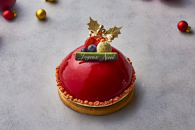 ノエル・ルージュ・ショコラ（直径13cm。4400円/早割価格3960円）