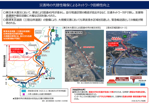 三陸道 小泉海岸ic 本吉津谷icが11月21日15時30分開通 常磐道 気仙沼を高速道路で接続 トラベル Watch