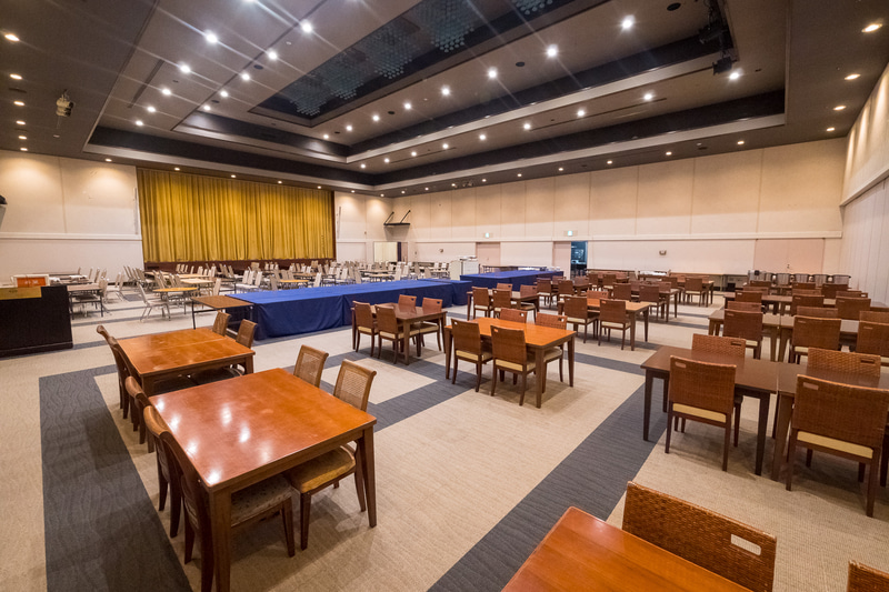 宴会場もさまざまな広さが用意されている