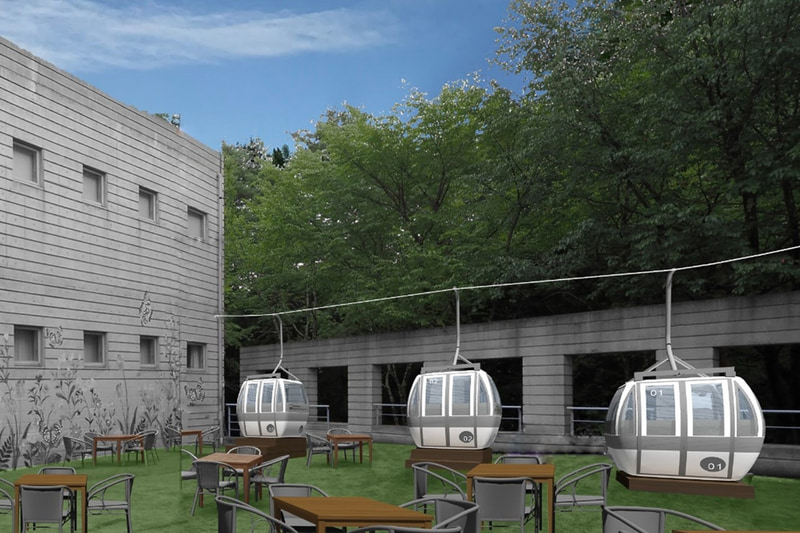 リゾナーレ八ヶ岳の「テレワークゴンドラ」