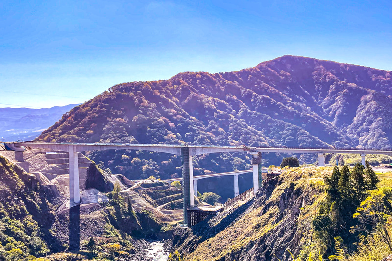 2021年3月の開通が予定されている国道325号 新阿蘇大橋（仮称）