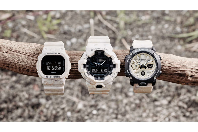 カシオ計算機は耐衝撃ウォッチ「G-SHOCK」からアースカラートーンシリーズを発売した