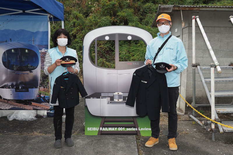 子供制服撮影のコーナー