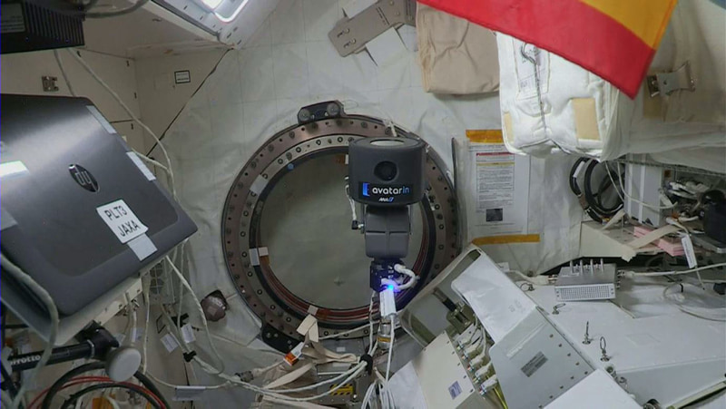 ISS内のアバターを遠隔操作できる体験イベントを実施（画像：JAXA）