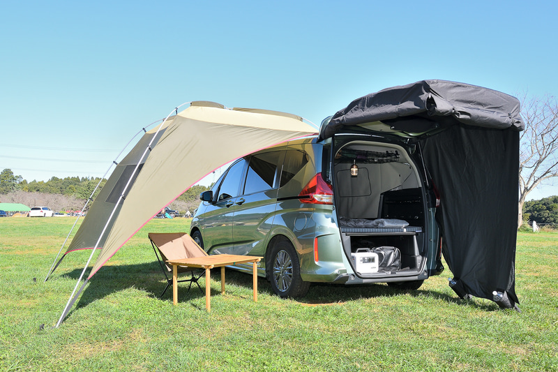 「FREED＋」なら、もう少し余裕のあるスペースを作り出すこともできる