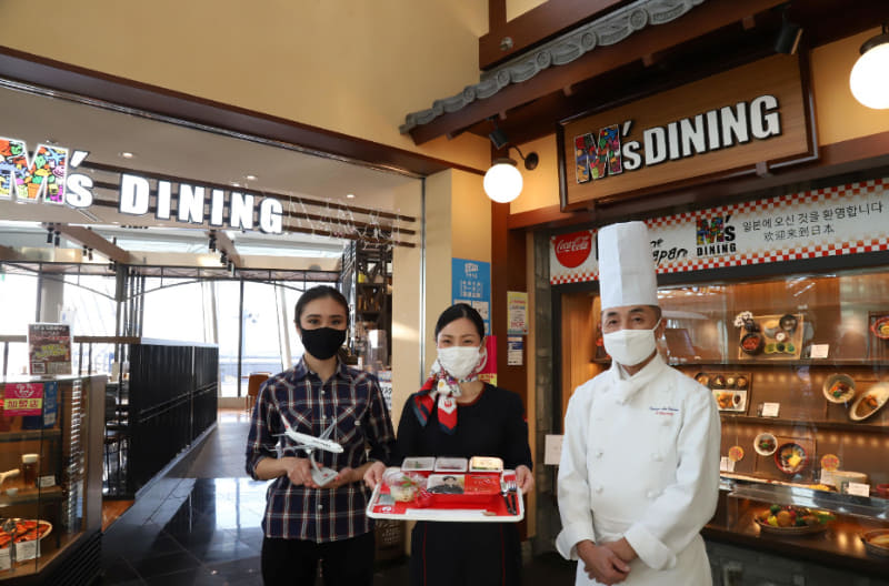 セントレアはJAL国際線機内食をアレンジしたコラボメニューを期間限定で販売する