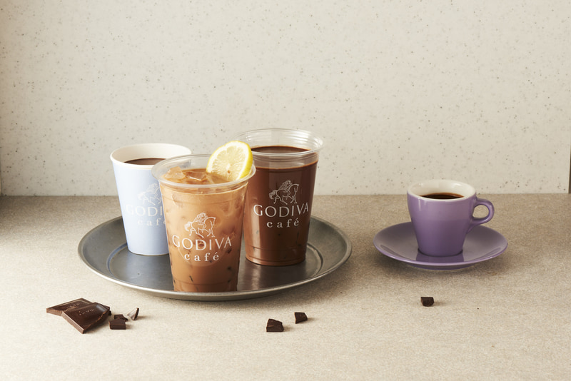 GODIVA caféで提供するカカオのドリンク＆フードメニュー