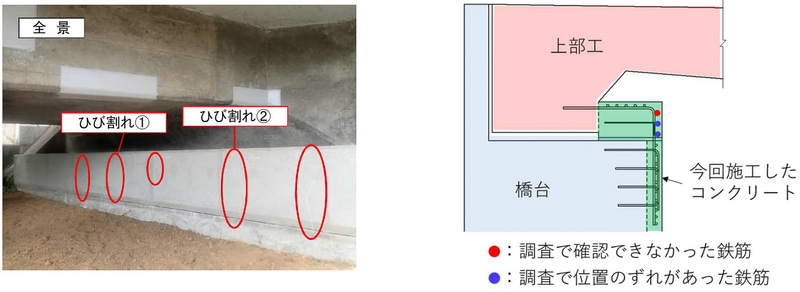 「緑橋A2 橋台（上り線側）」