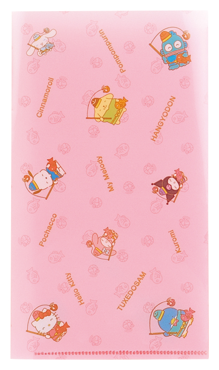 「クリアファイルセット」495円