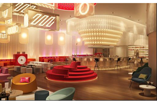 クリエイティビティを解き放つ「大人の遊び場」を象徴するホテル内観（イメージ）