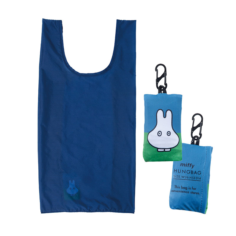 ミッフィーのタグがついた「HUNG BAG」も