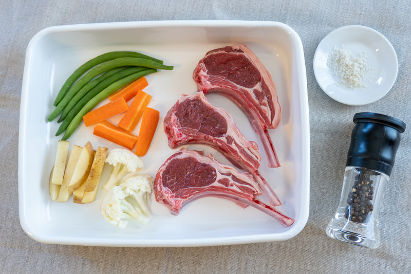 材料はこちら。野菜はそのときに冷蔵庫にあるものでOK！