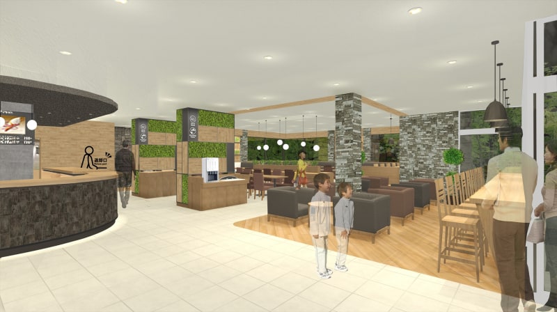 フードコート（イメージ）