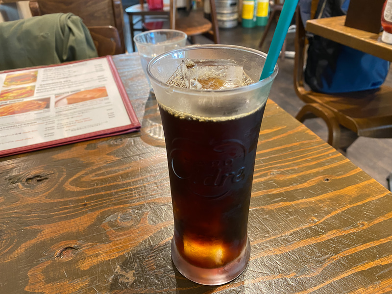 ランチプレートはコーヒー、紅茶付き