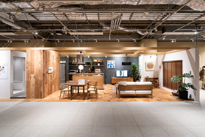 部分リフォーム「MUJI INFILL＋」のコーナー