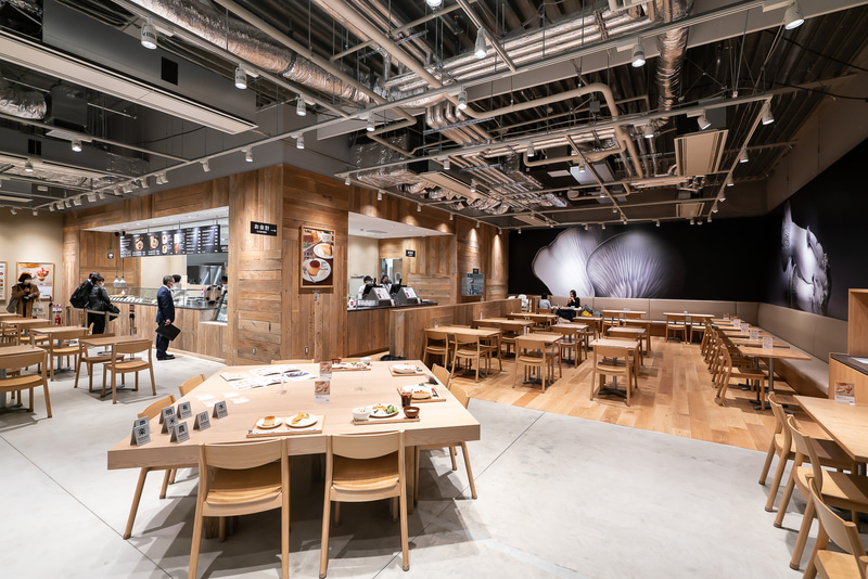 「Cafe＆Meal MUJI」店内