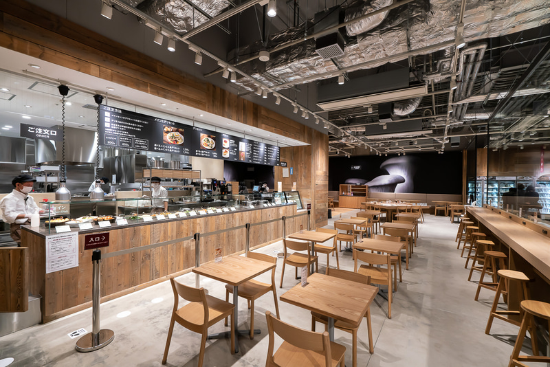 食べたいメニューを注文すると取ってもらえるスタイル