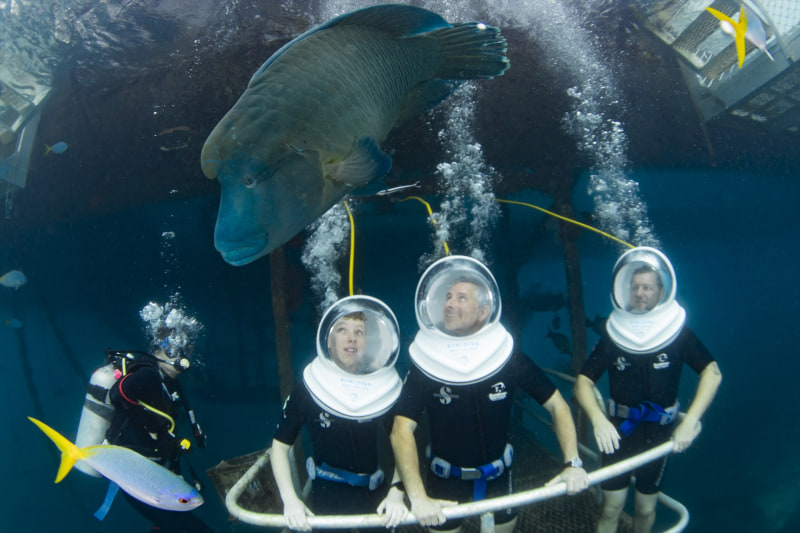 シーウォーカー＠グレートバリアリーフ