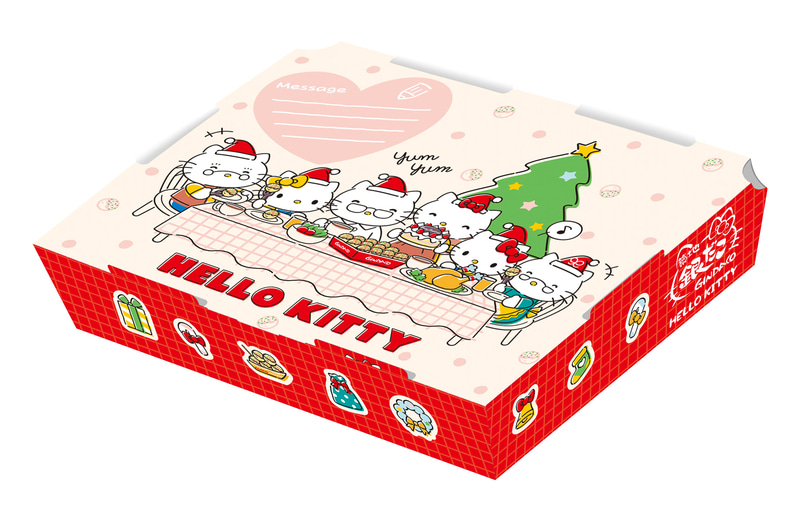 「ハローキティ クリスマスだんらんパック」（24個入り、1680円）