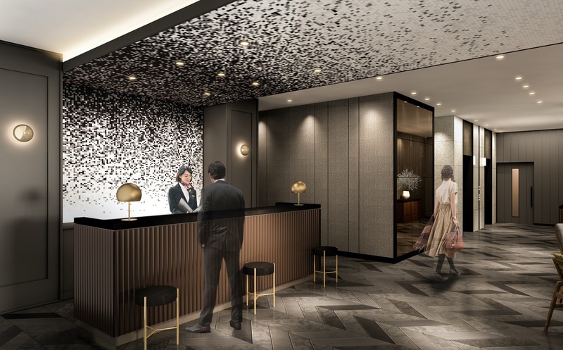 レセプションカウンター