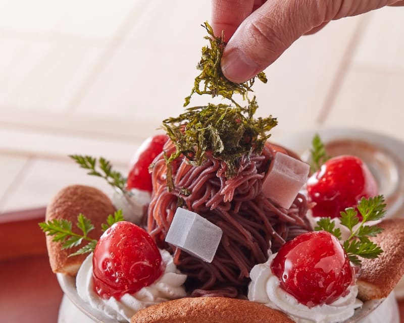 追い海苔〆パフェ鍋