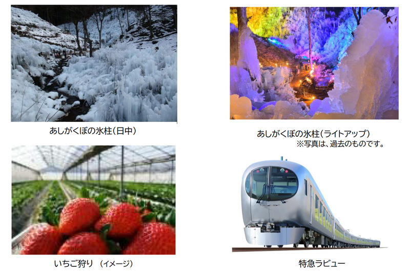 西武鉄道は2021年1月8日～2月23日に一部特急を芦ヶ久保駅に臨時停車する