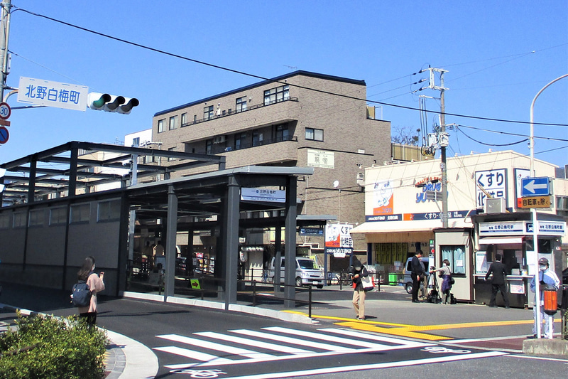 現在の北野白梅町駅