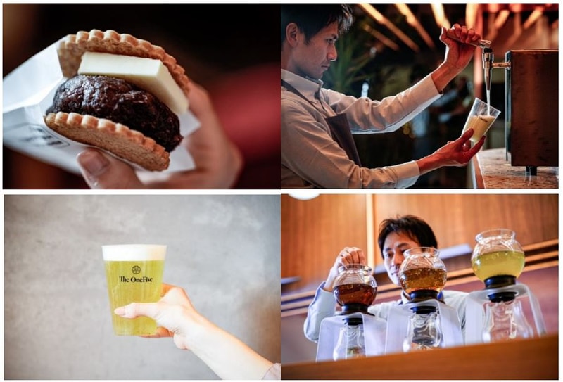 さまざまな形で日本茶をサービス