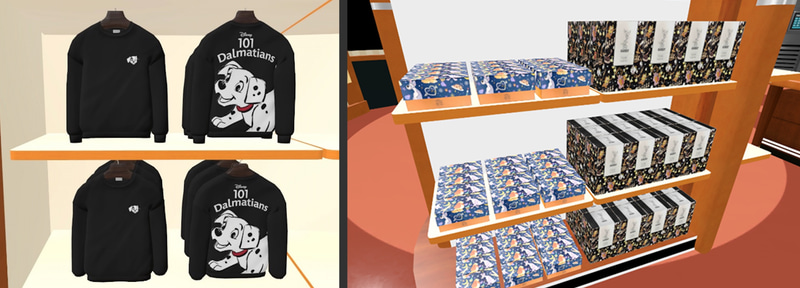 「101 Dalmatians」商品などが登場