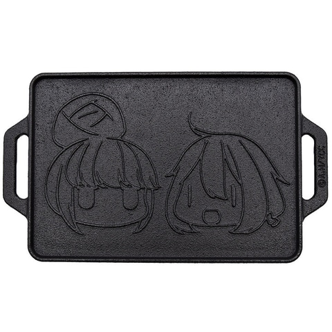 ゆるキャン△のグリルプレートが2021年3月発売。B6サイズのBBQ