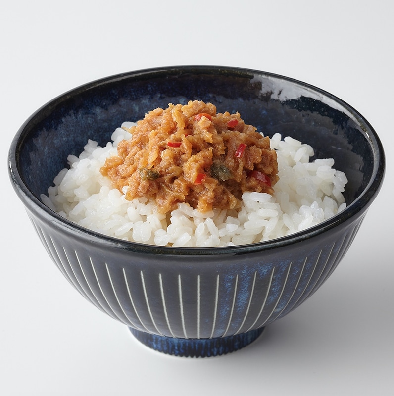 ご飯にかけるギョーザ